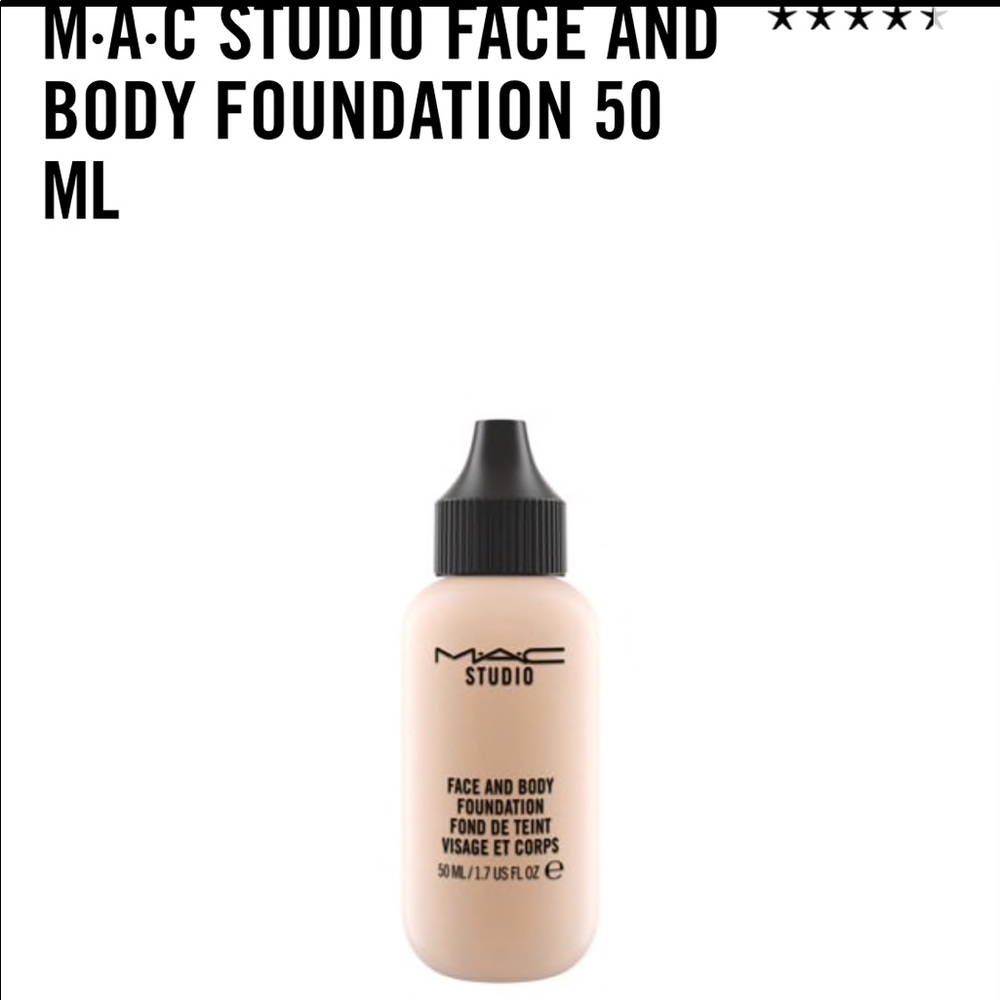 MAC Face and body foundation
